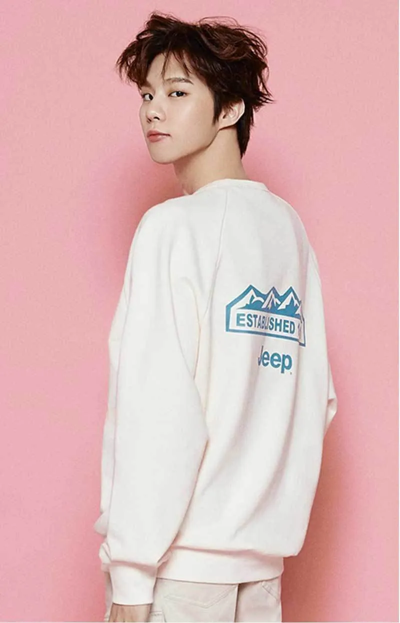 JEEP | Unisex Street Style Long Sleeve Cotton Shirt with Oversized Logo