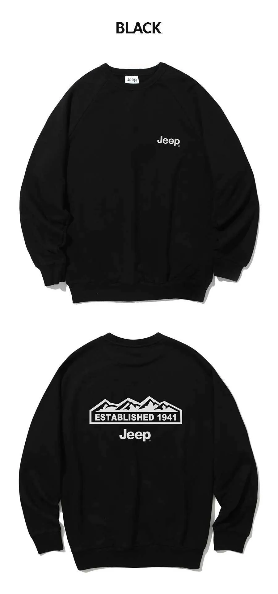 JEEP | Unisex Street Style Long Sleeve Cotton Shirt with Oversized Logo