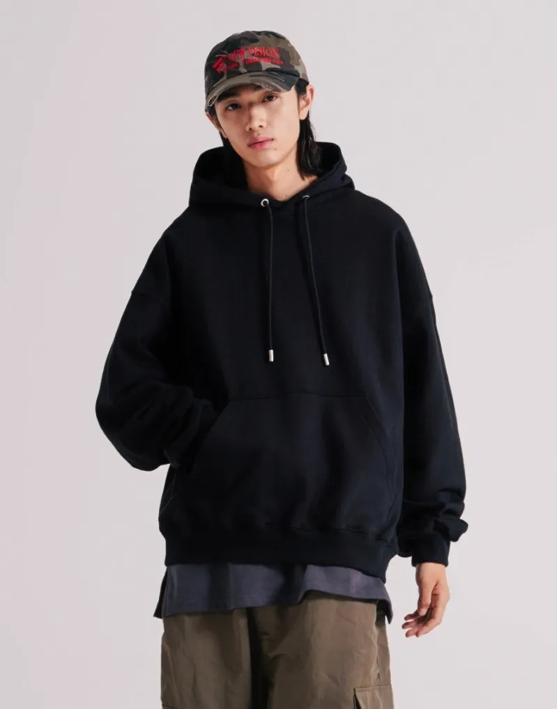 Jemut Unisex Cotton Oversized Logo Long Sleeves | Street Style