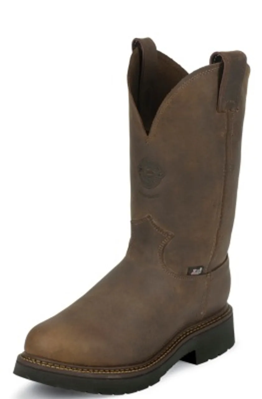 Justin Mens Boots 4444 11" Balusters Bay Gaucho