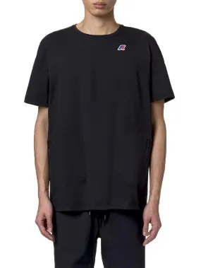 K-Way Uomo Nero T-shirt