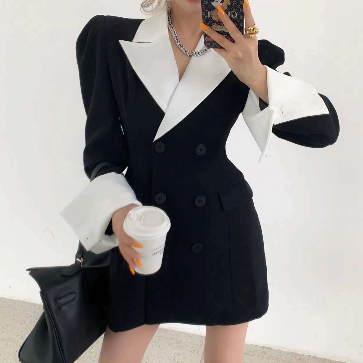 Kamryn blazer dress for women by [brand name]