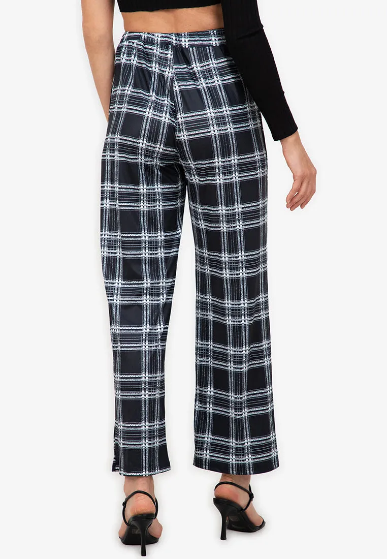 Karah Checkered Trousers