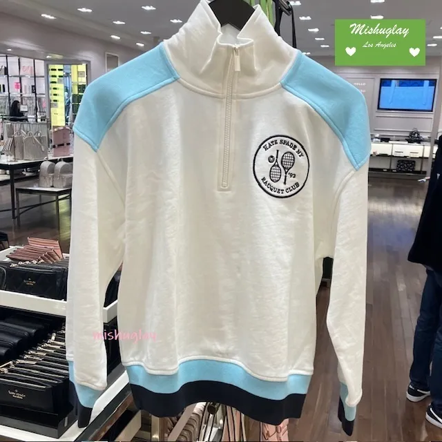 Kate Spade New York Cotton Hoodies & Sweatshirts with Long Sleeves - Outlet Sale