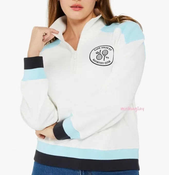 Kate Spade New York Cotton Hoodies & Sweatshirts with Long Sleeves - Outlet Sale