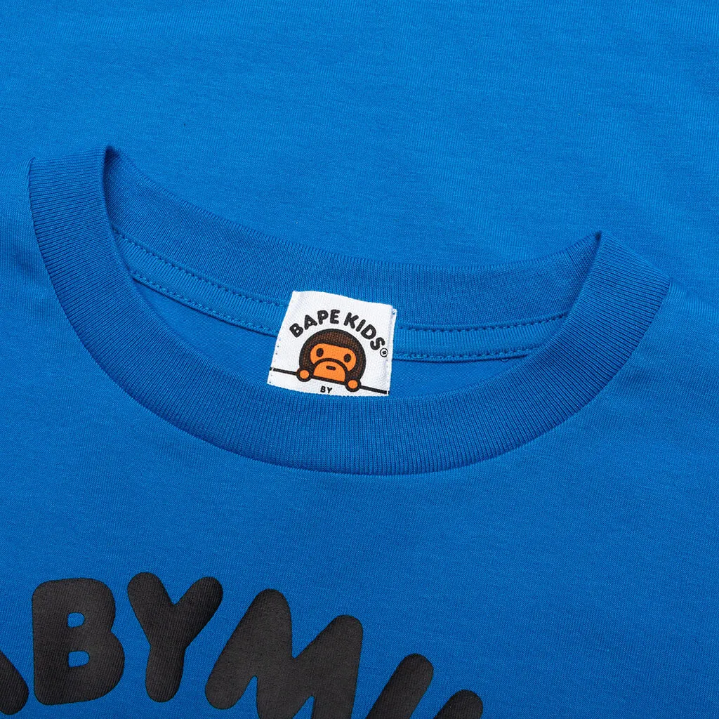 Kids Baby Milo Sunglass Patch Tee Blue