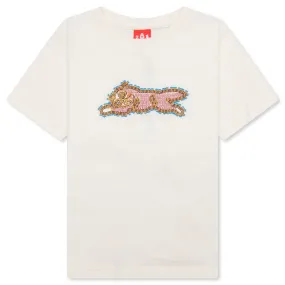 Kids Wave Short Sleeve T-Shirt - Whisper White