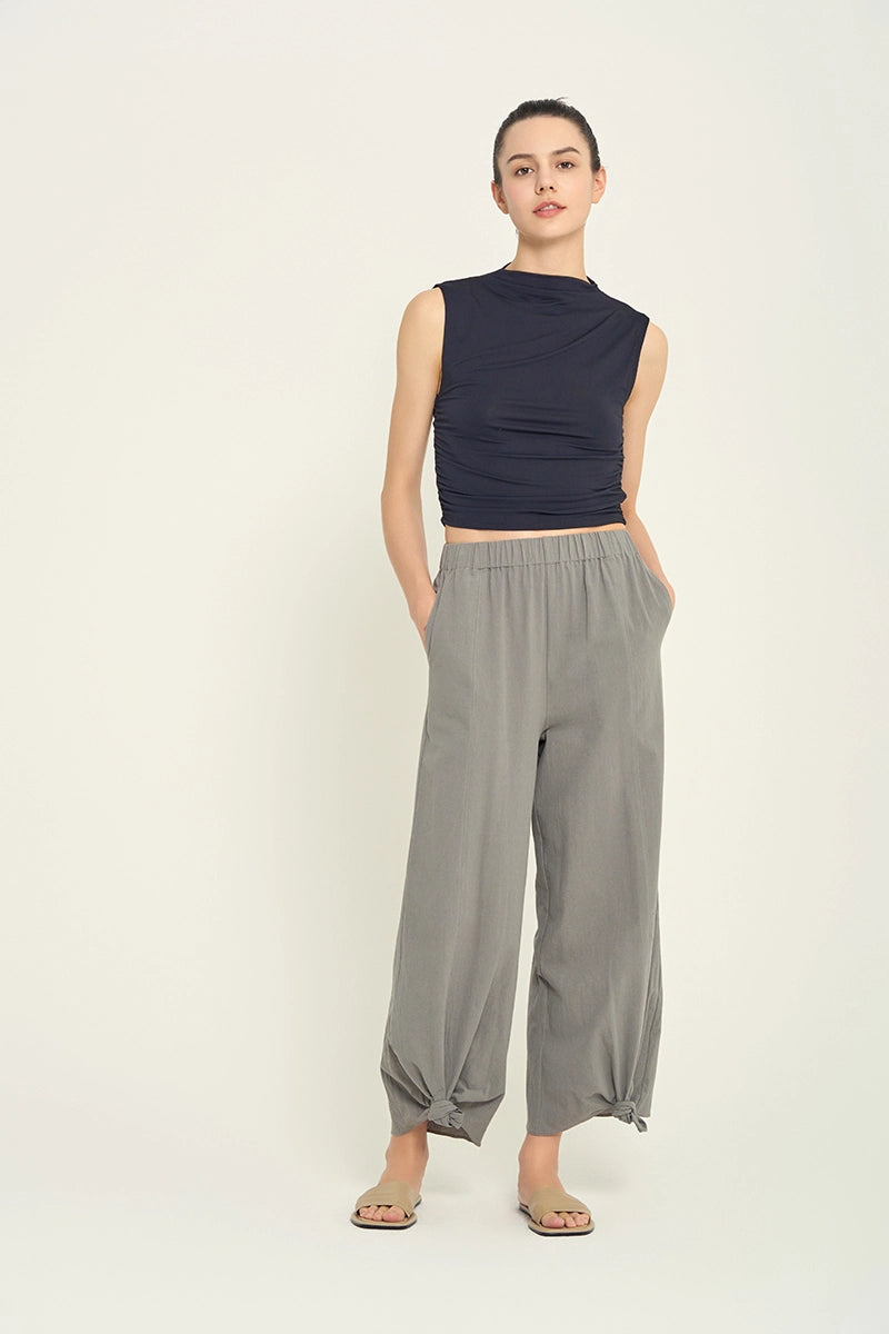 Knot Hem Trousers