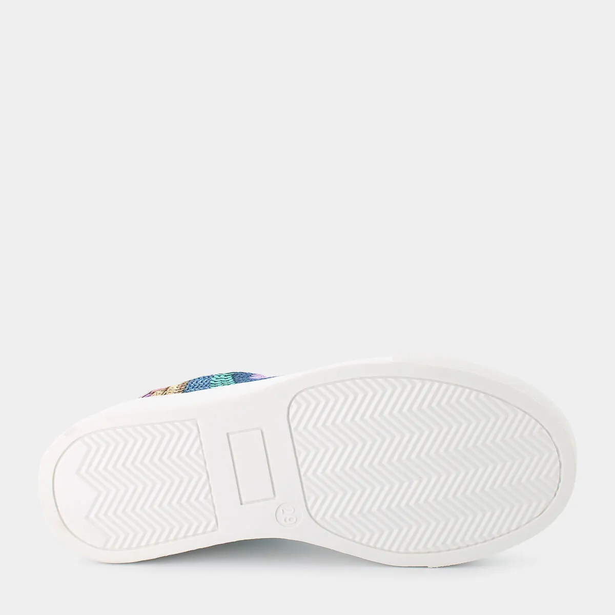 KRUGBIANCO MULTICOLOR PAILETTES SNEAKERS