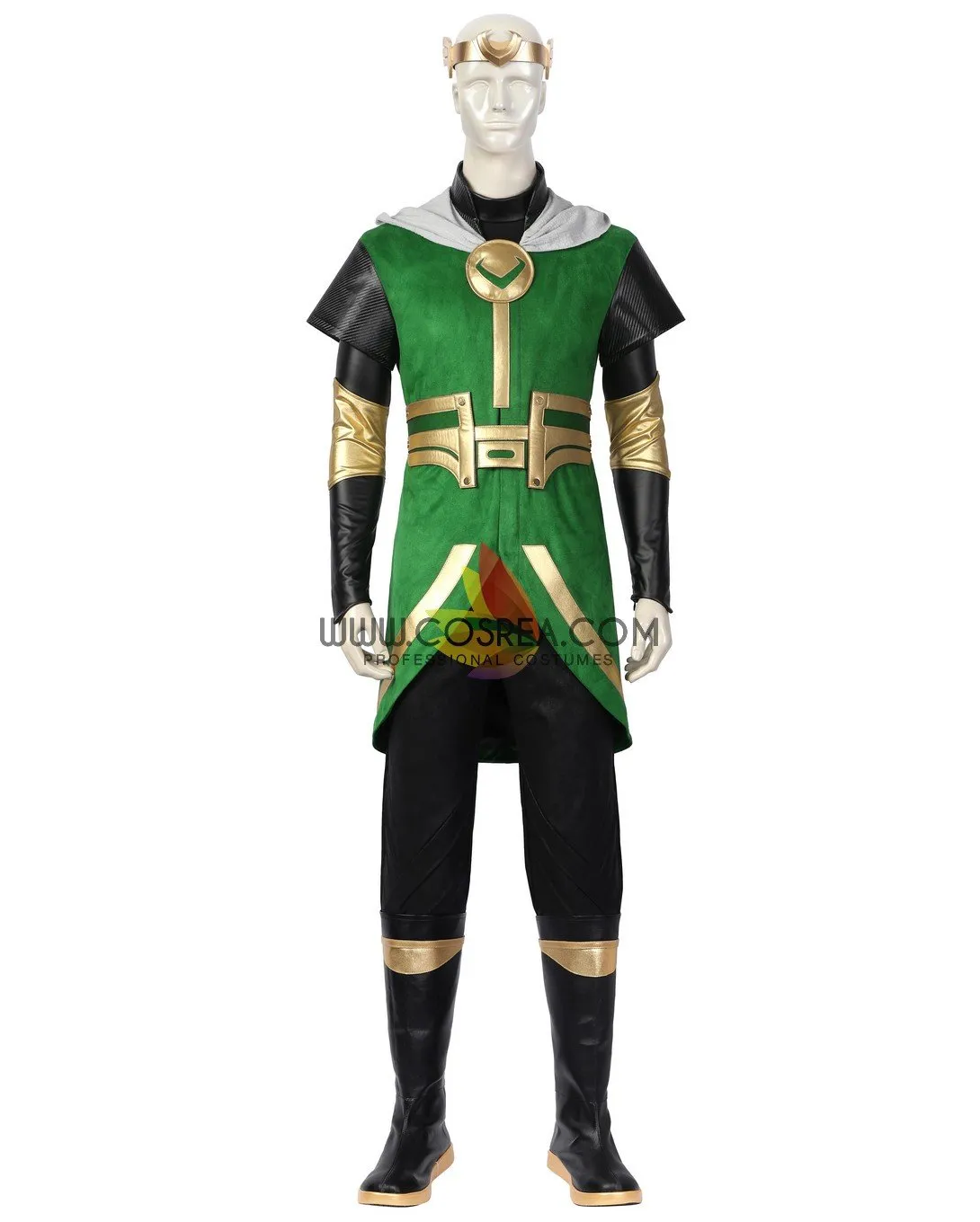 Loki TV Series Cosplay Costume for Young Fans.