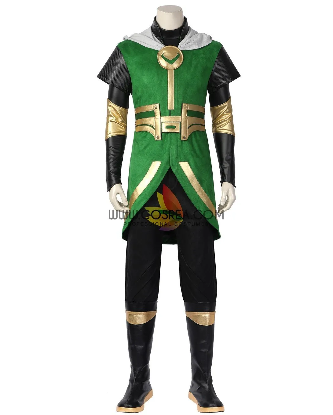 Loki TV Series Cosplay Costume for Young Fans.