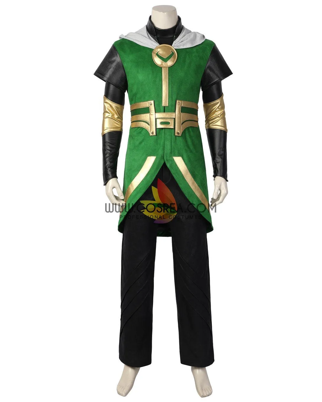 Loki TV Series Cosplay Costume for Young Fans.