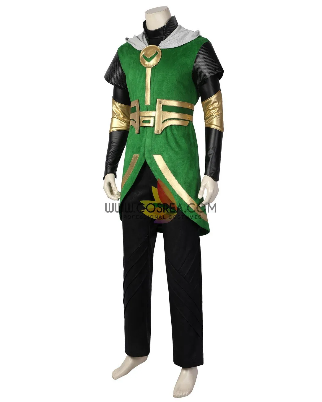 Loki TV Series Cosplay Costume for Young Fans.