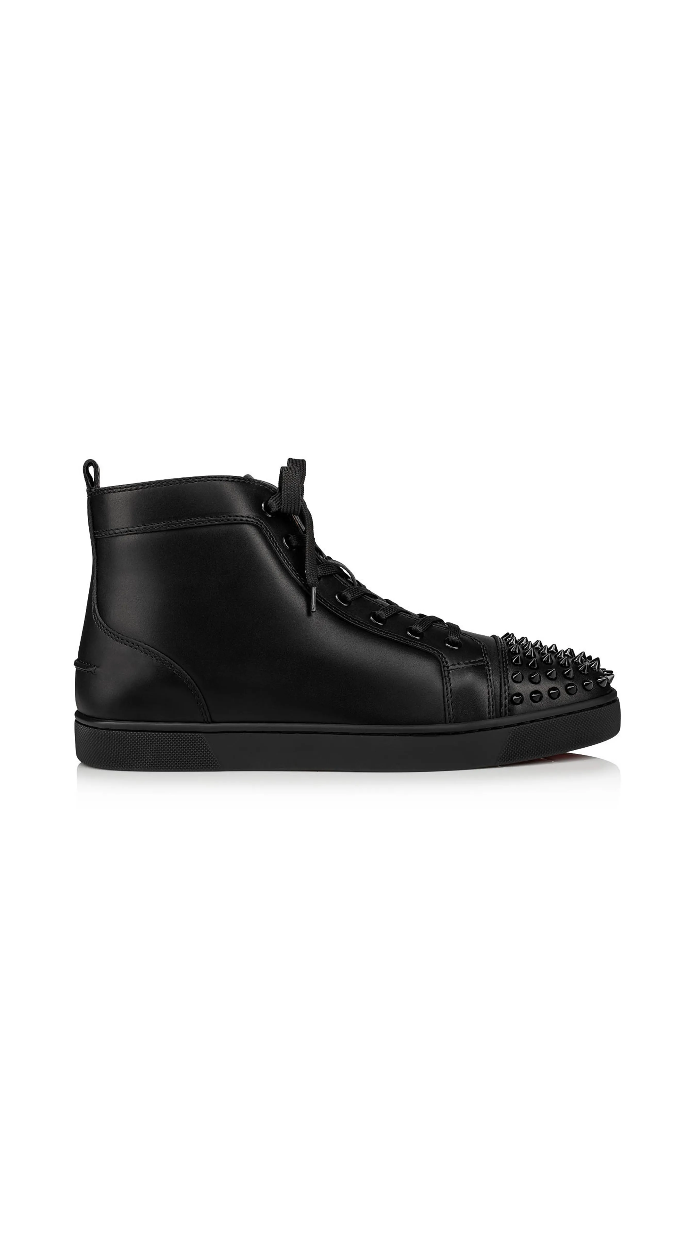 Lou Spikes Black Sneakers