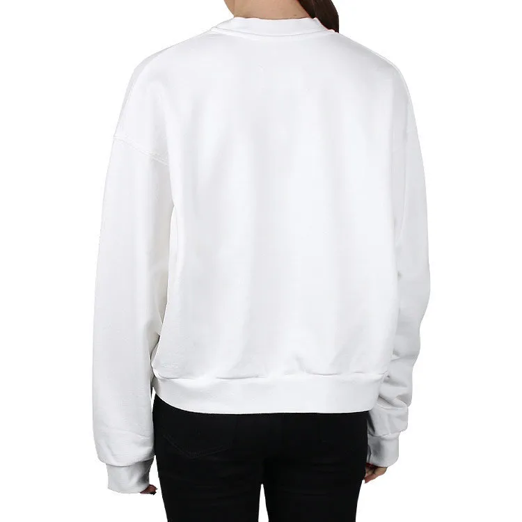 Maison Margiela Sweatshirt | Street Style U-Neck Long Sleeves Cotton Medium Logo