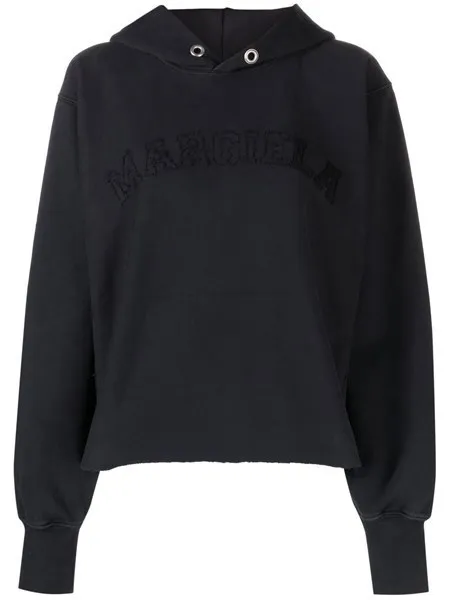 Maison Margiela unisex hoodies and sweatshirts with plain logo - Street Style