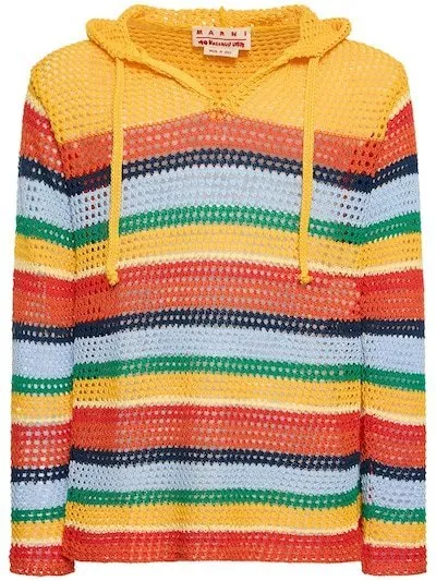 MARNI Stripes Long Sleeves Cotton Designers