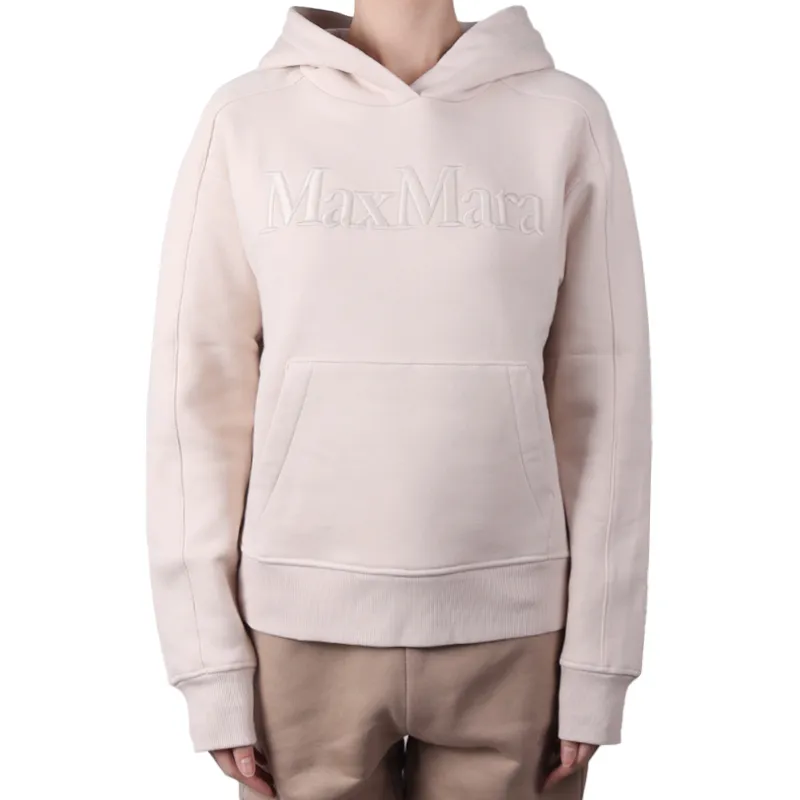 Max Mara Street Style Logo Hoodies & Sweatshirts