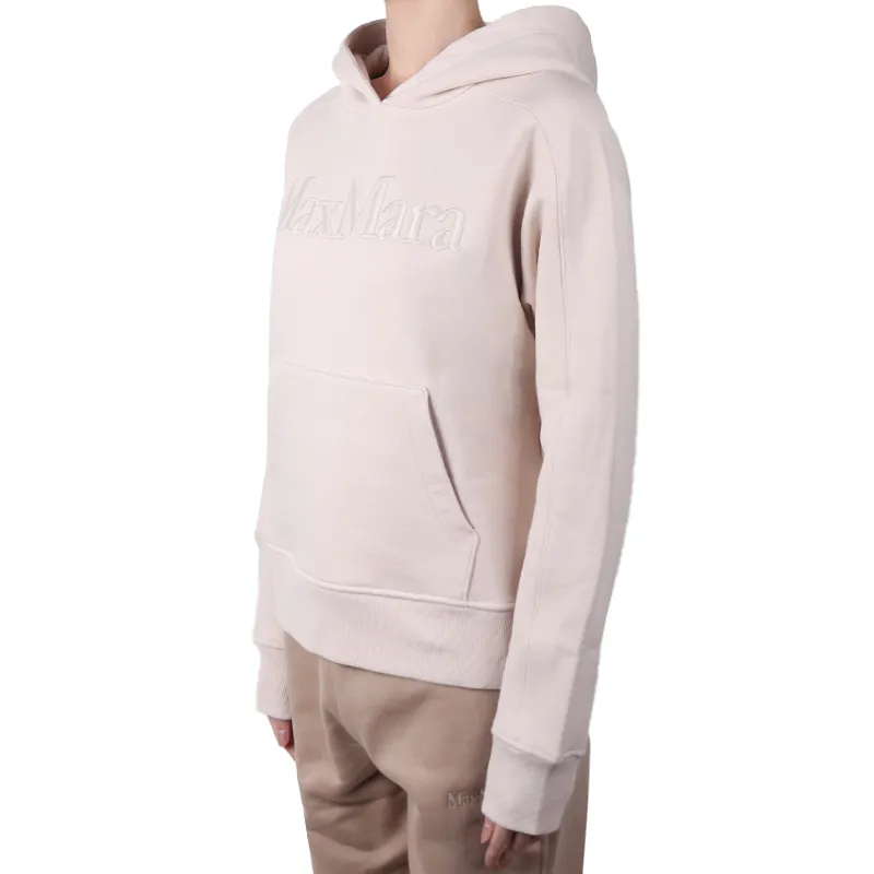 Max Mara Street Style Logo Hoodies & Sweatshirts