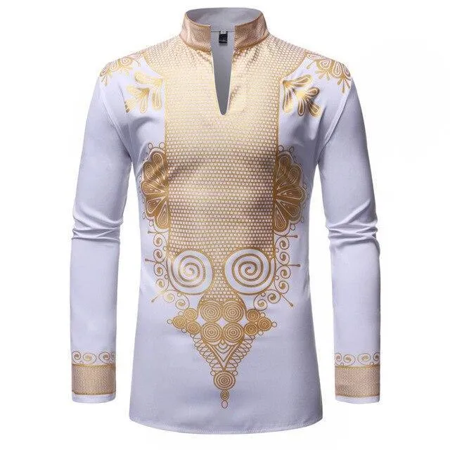 Men's African wedding shirt