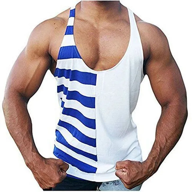 Men's Running Singlet Fitness Sportswear Vests | S1831040