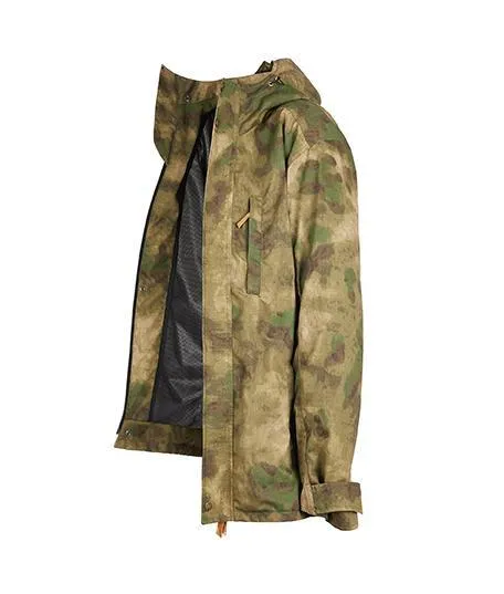 Men's Wax Jacket in Camo