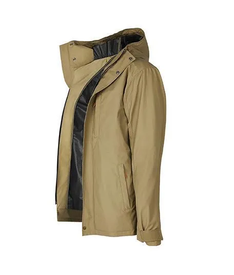 Men's Wax Jacket in Khaki