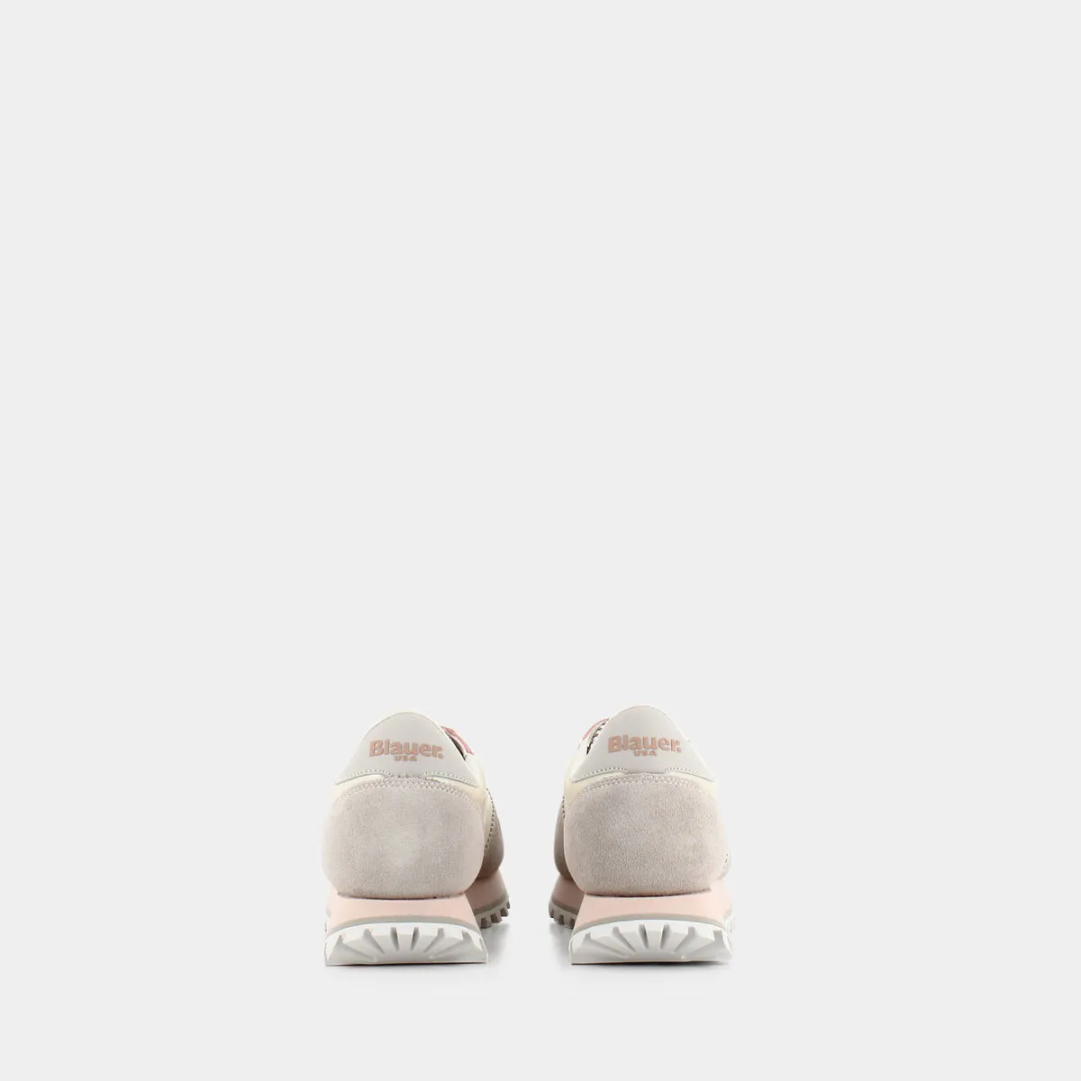 MILLEN01 white nude sneakers