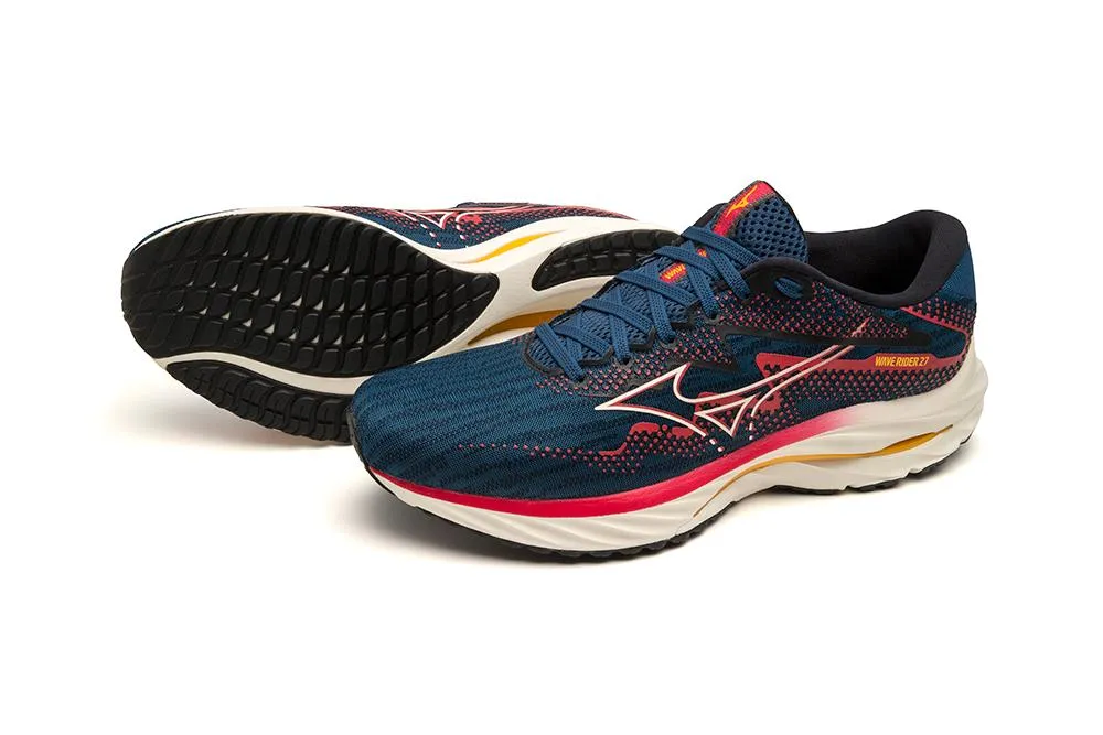 Mizuno Wave Rider 27 - Blue Opal/Papyrus