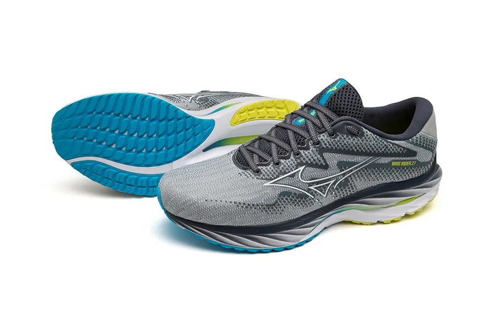 Mizuno Wave Rider 27 - Pearl Blue/White