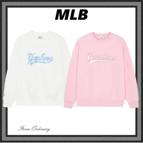 MLB Korea | Logo Hoodies & Sweatshirts with Street Style Long Sleeves