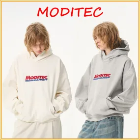 MODITEC | Unisex Blended Fabrics Street Style Long Sleeves Cotton Logo - Google SEO result: MODITEC Blended Fabrics Street Style