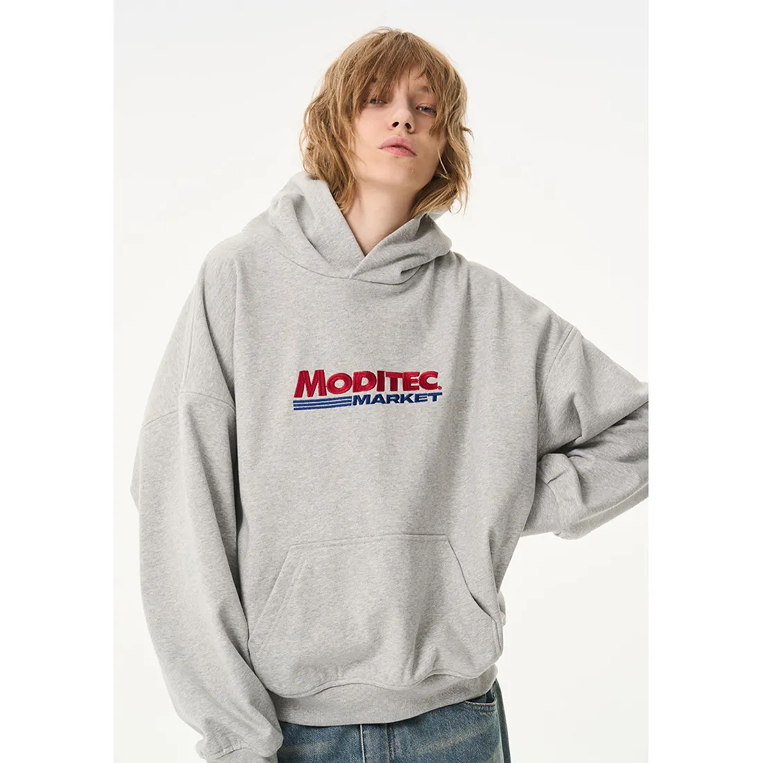 MODITEC | Unisex Blended Fabrics Street Style Long Sleeves Cotton Logo - Google SEO result: MODITEC Blended Fabrics Street Style