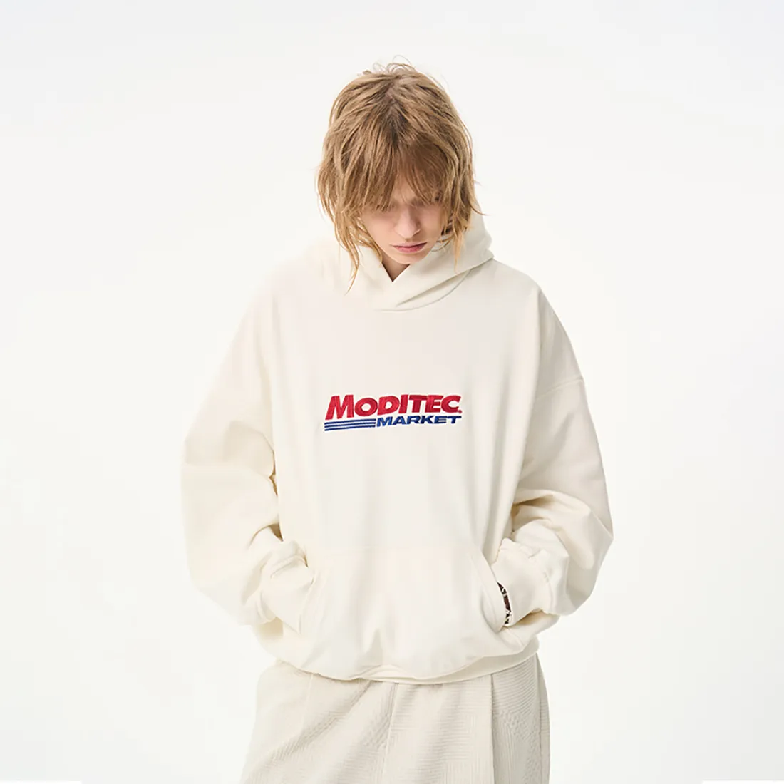 MODITEC | Unisex Blended Fabrics Street Style Long Sleeves Cotton Logo - Google SEO result: MODITEC Blended Fabrics Street Style