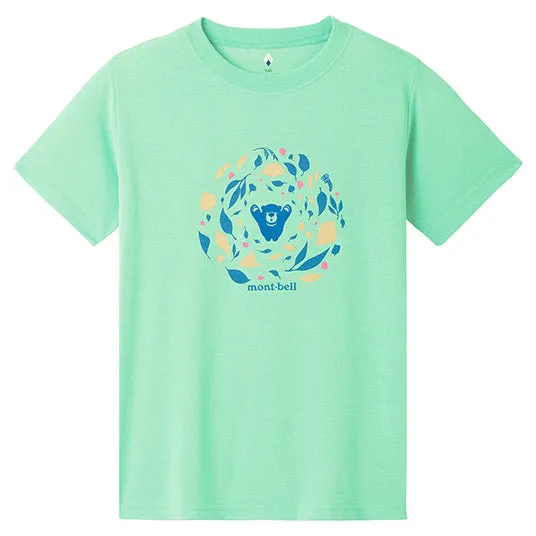 Montbell Kids Wickron Tee Leaf Dance - Shop Now