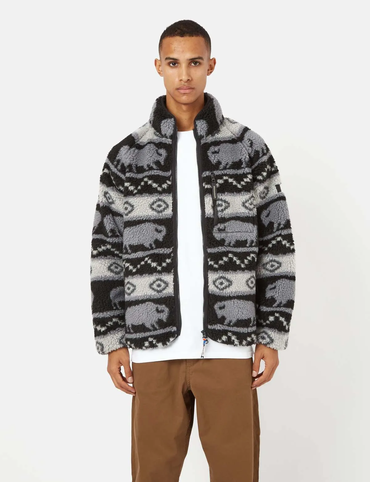 Mt. Buffalo Fleece Jacket - Black