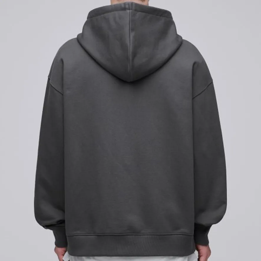 MUSINSA | Street Style Long Sleeves Plain Cotton Oversized Hoodies