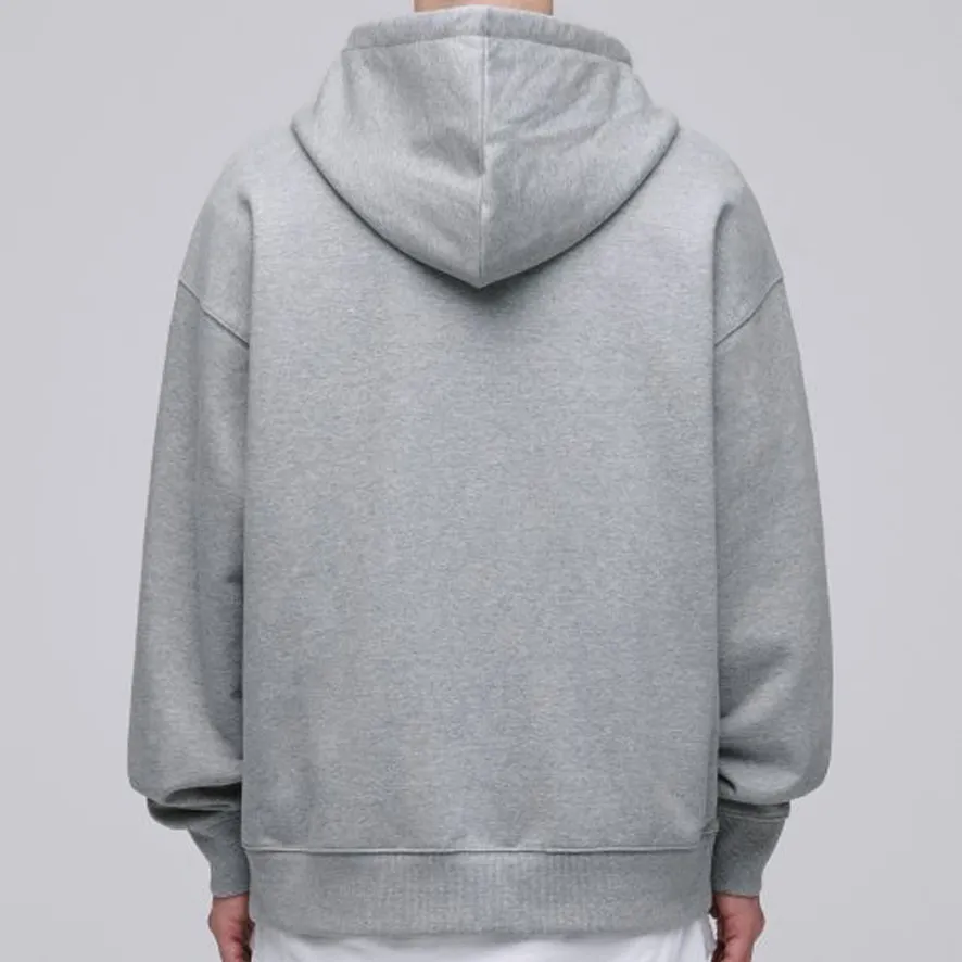 MUSINSA | Street Style Long Sleeves Plain Cotton Oversized Hoodies