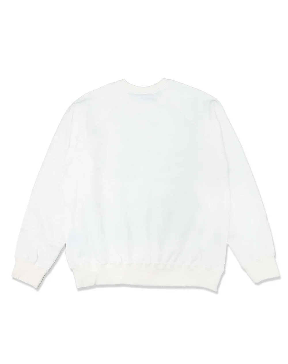 Muta Unisex Crew Neck Street Style Long Sleeves Cotton Logo