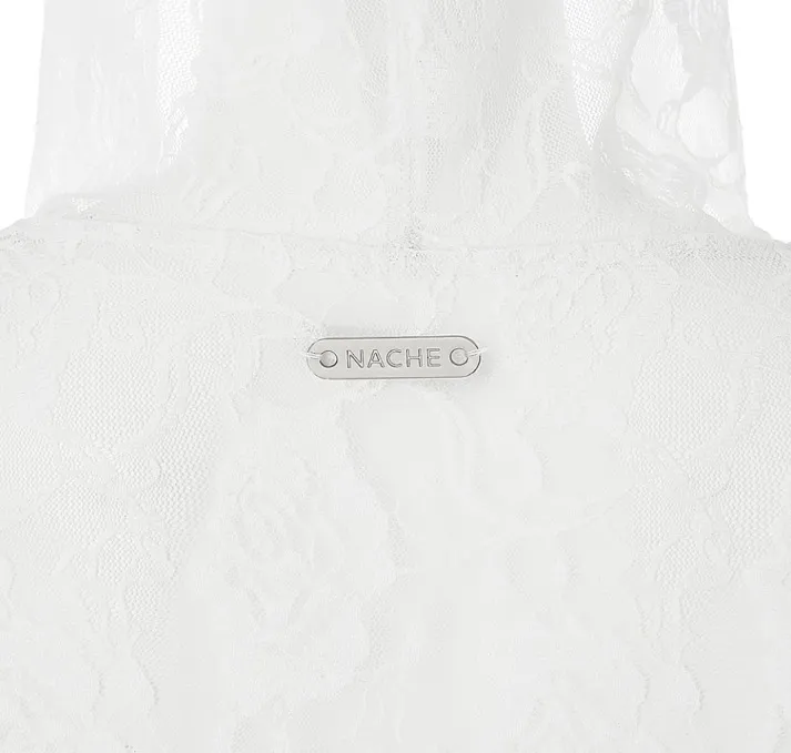 NACHE | Lace Hoodies & Sweatshirts with Street Style Long Sleeves.