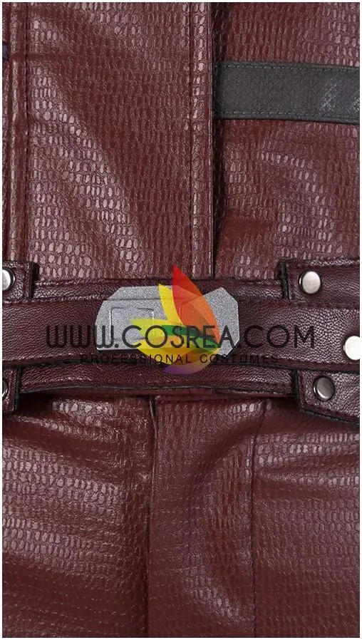 Nebula Endgame Cosplay Costume - High-Quality PU Leather.