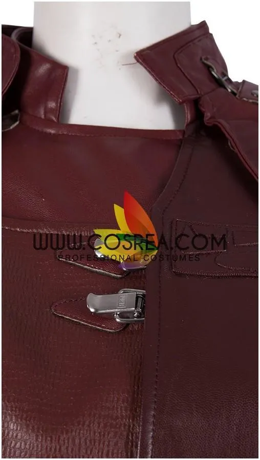 Nebula Endgame Cosplay Costume - High-Quality PU Leather.