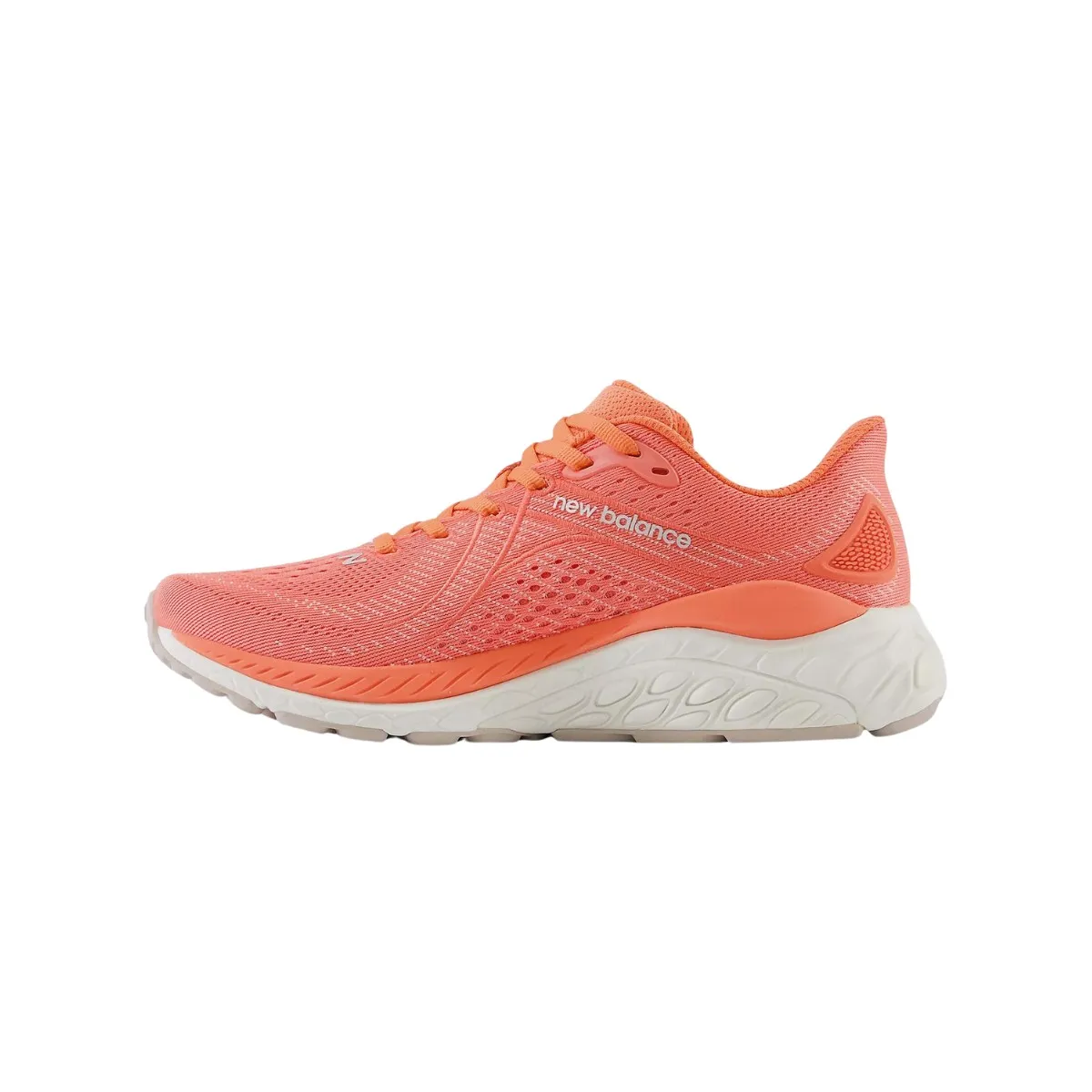 New Balance Coral White Women's Shoes