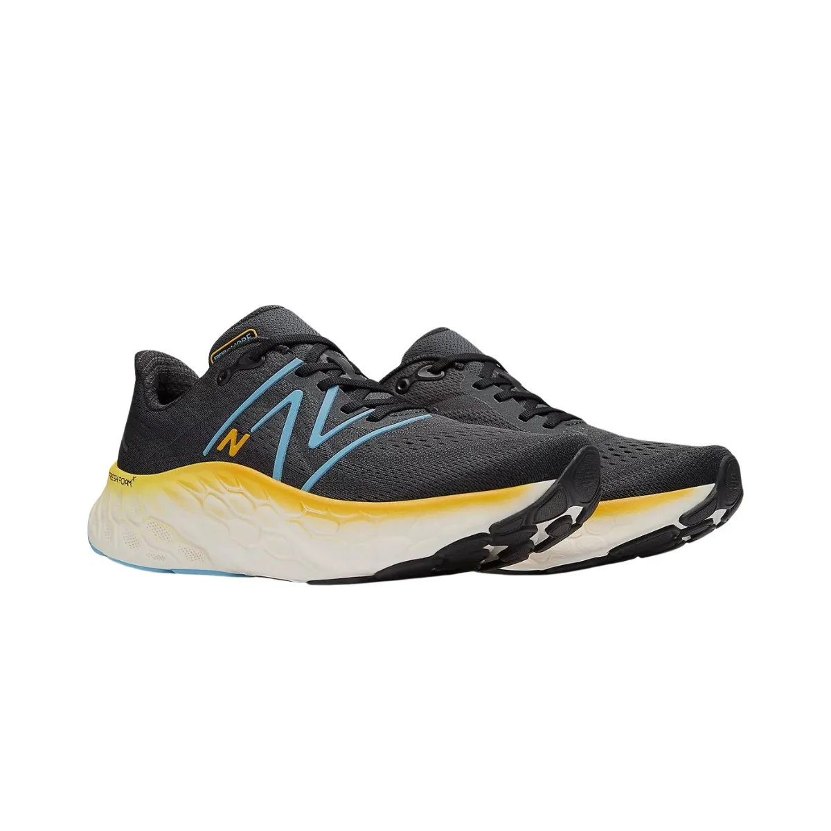 New Balance Fresh Foam X More v4 Black Blue Shoes