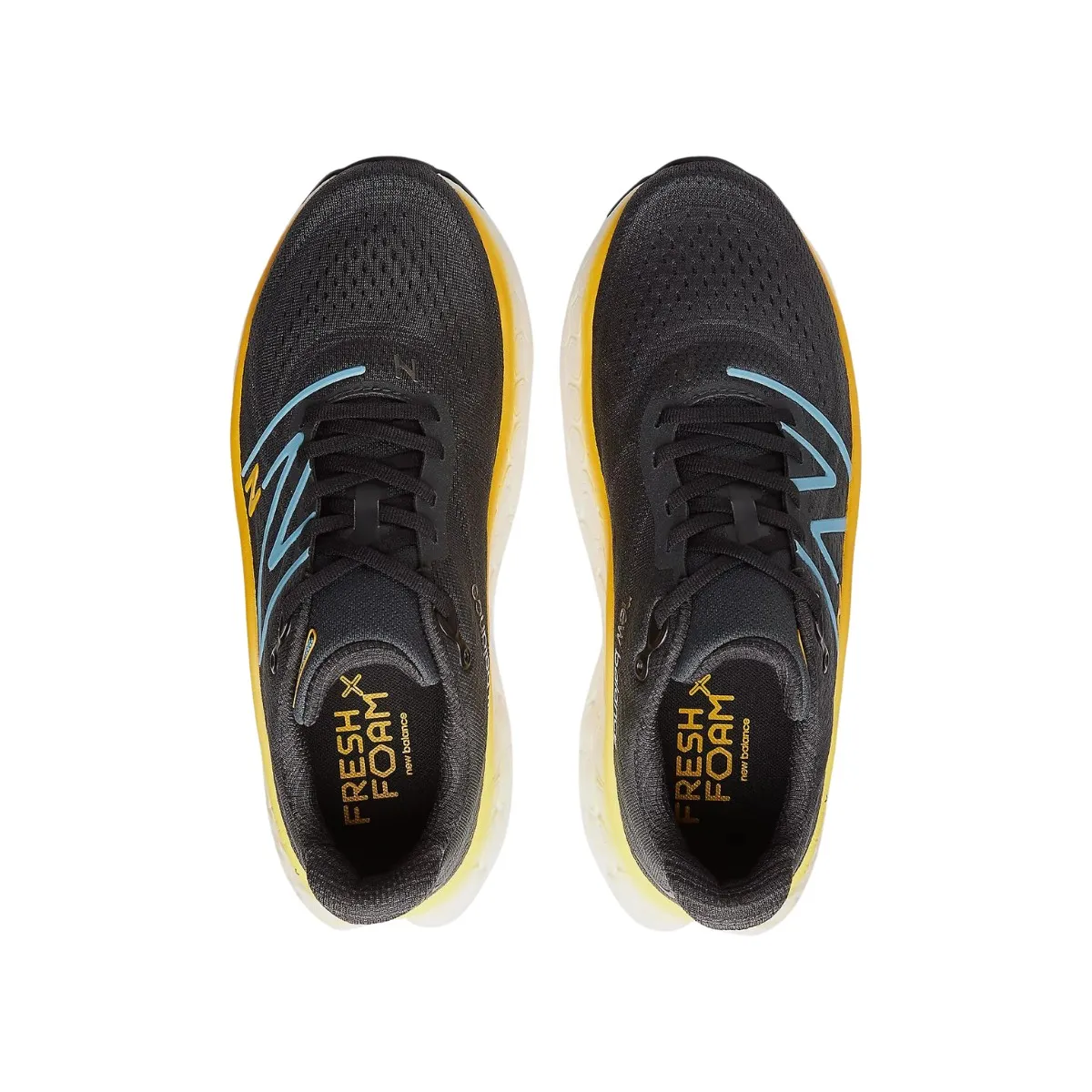 New Balance Fresh Foam X More v4 Black Blue Shoes