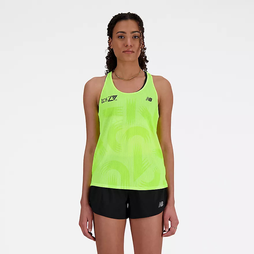 New Balance Women's London Printed NB Athletics Tank Top