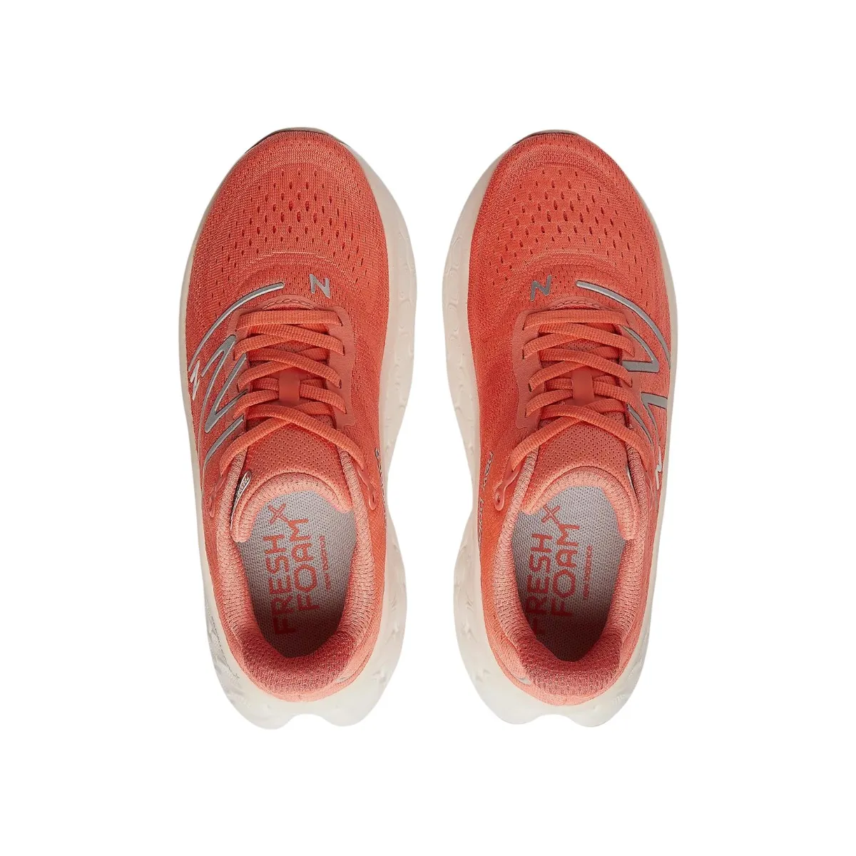 New Balance women's shoes - Fresh Foam X More v4 Coral White SS24