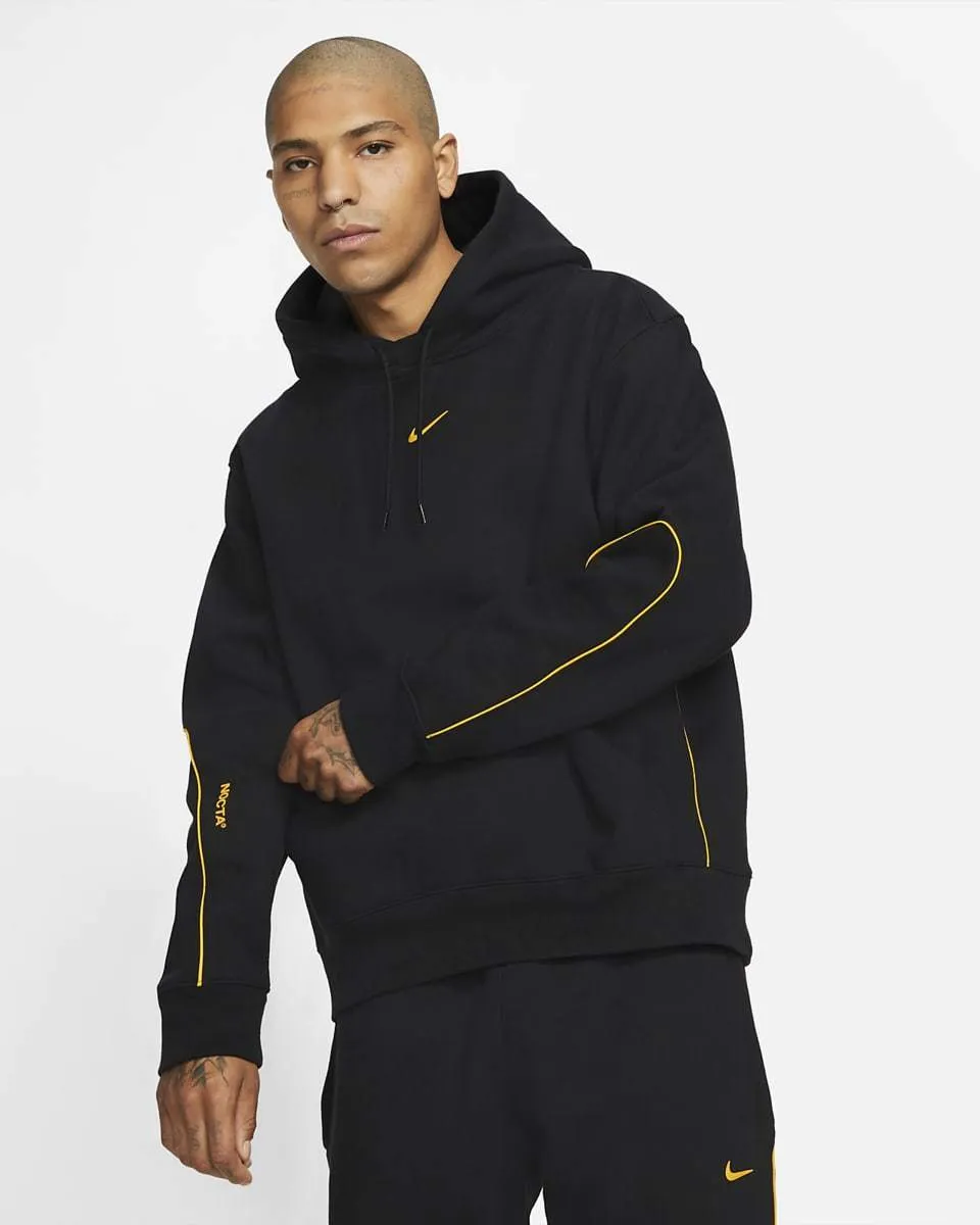 Nike Collaboration Plain Logo Hoodies Street Style Unisex