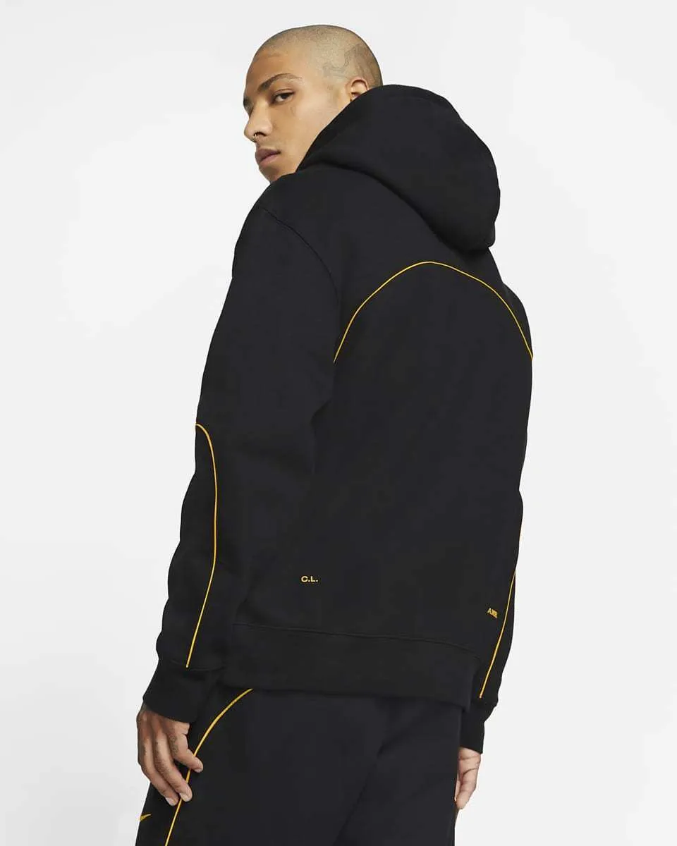 Nike Collaboration Plain Logo Hoodies Street Style Unisex