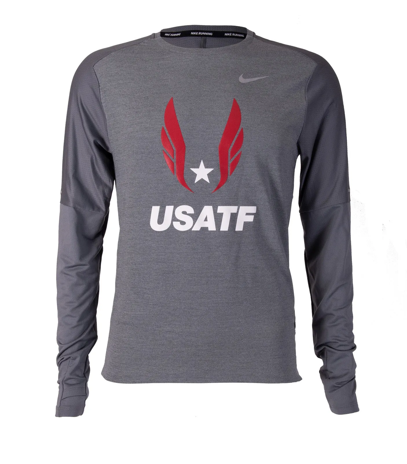 Nike USATF Men's Element Long Sleeve Crew Tee - Buy Now